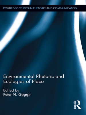 cover image of Environmental Rhetoric and Ecologies of Place